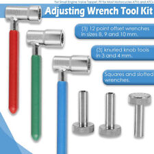 6PC Valve Tappet Adjusting Tool Set for HONDA YAMAHA SUZUKI KAWASAKI MOTORCYCLES