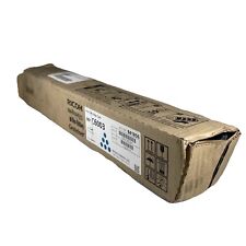 Ricoh MP C6003 Toner Cartridge Cyan Genuine Photocopier Tube Box Open