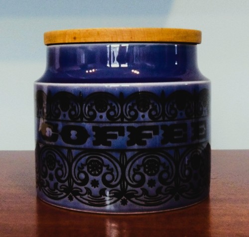 Vintage hornsea pottery blue - vintage,