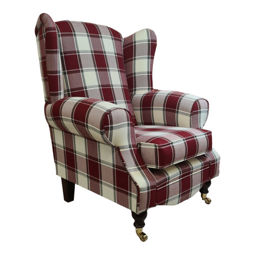 Accent wing back queen anne - accent,