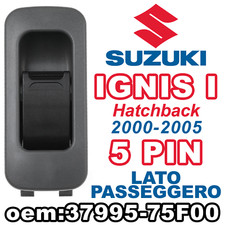 Suzuki Ignis I 37995-75F00 Passenger Glass Window Regulator Switch Button