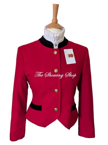 Smart ladies red wool leaders - red,