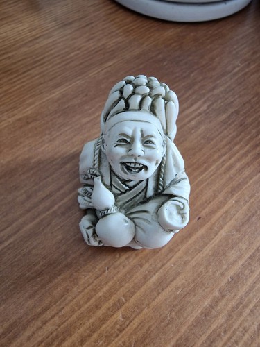 Japanese resin okimono - japanese,