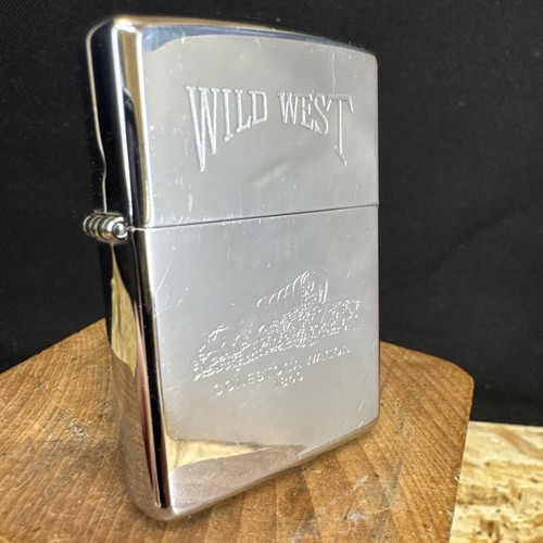 1992 zippo lighter wild - lighter, west