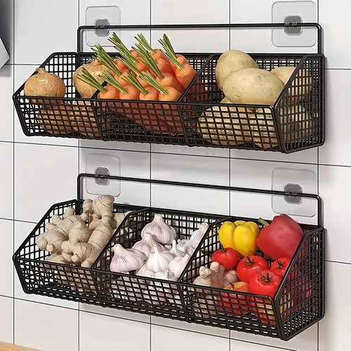 Wall mounted kitchen storage - wall,