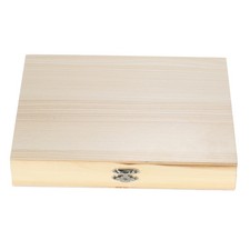 100-Places Wooden Slide Storage Box With Numbered Slots Contents Sheet For