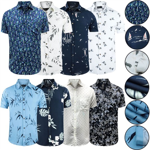 Mens hawaiian shirt - 4, pack
