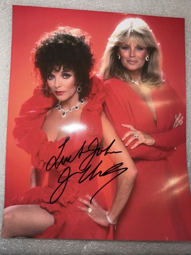 Joan collins signed person - joan,