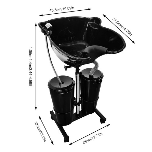 Portable shampoo bowl salon - shampoo,
