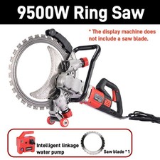 9500W Ring Saw 30cm Depth 110V 220V High-power Concrete Wall Cutting Machine New