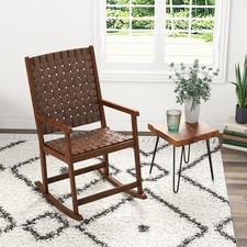 Wood Rocking Chair Home Patio