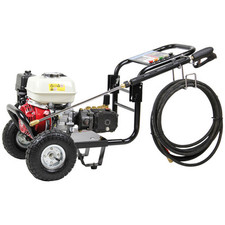 SIP TEMPEST Petrol Pressure Washer Gearbox Honda Power GX200 3000psi 196cc Hose
