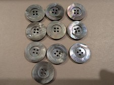 10x Vintage Large Smoked