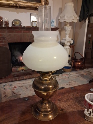 Vintage double wick oil - vintage,