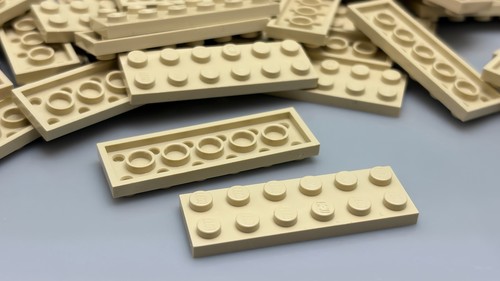 Lego plate 2x6 3795 tan - 3795,,