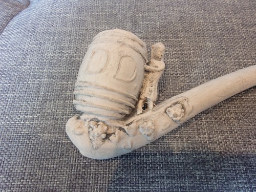 Antique victorian clay pipe - antique,