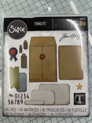 Sizzix thinlits die set 45pcs - die,