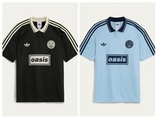 Oasis x Adidas Tour Jacquard Football Shirt / Jersey