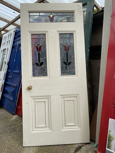 Antique front door - -, victorian