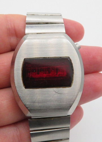 Vintage red led - led, display