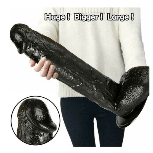 Black dildo big - sex, toy