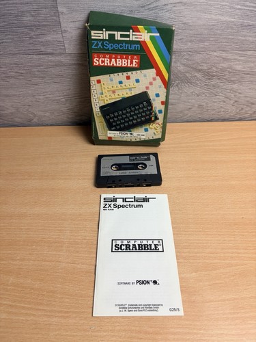 Computer scrabble sinclair - scrabble, zx
