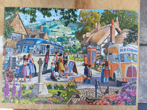 Jigsaw puzzle 1000 pieces