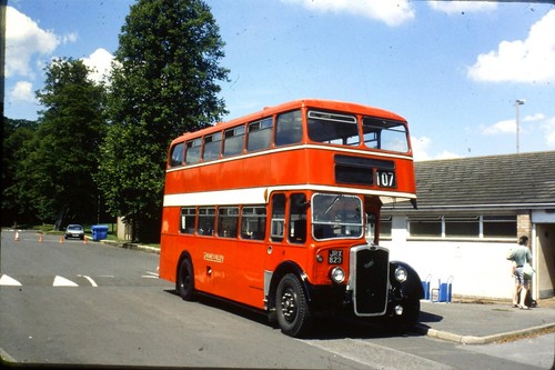 35mm original colour bus slide - colour,