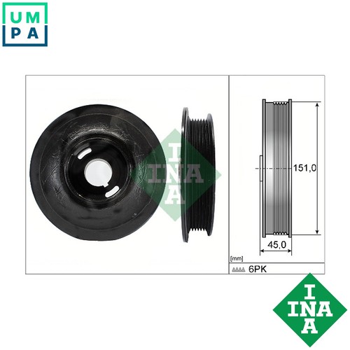 Belt pulley crankshaft 544 - pulley,