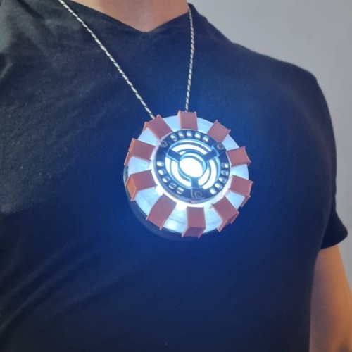 Iron man wearable arc reactor - man,