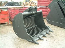 42" 6 to 8 ton size digger excavator shaker riddle bucket 
