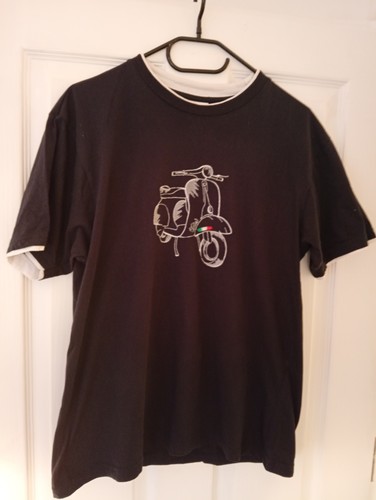 Vespa scooter embroidered - vespa,