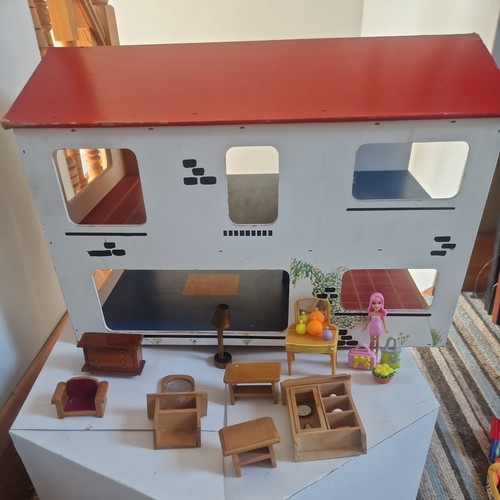 Vintage dolls house and - vintage,