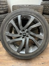 4x Genuine Land Rover 20" Style 5011 Black Alloy Wheels + Tyres Discovery 5