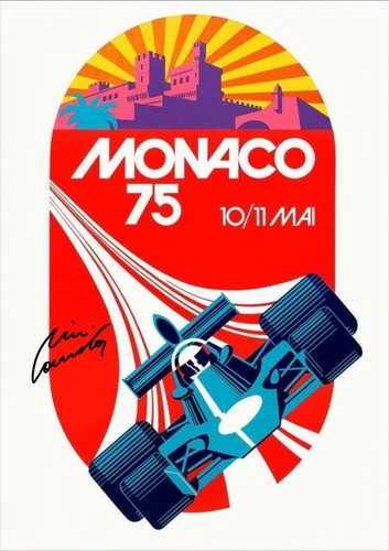 1975 monaco grand prix - a4,