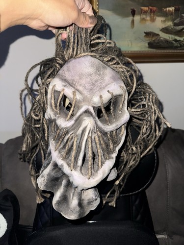 Halloween scarecrow mask - scarecrow,