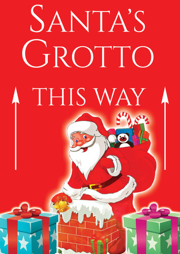 Christmas santas grotto santa - grotto,