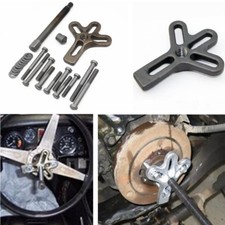 23Pcs Portable Car Steel Harmonic Balancer Steering Wheel Puller Crankshaft Kit