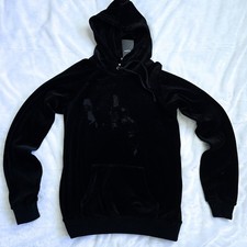 Saint Laurent Distressed Hoodie Black | AW 2018 | Size S | MSRP $750