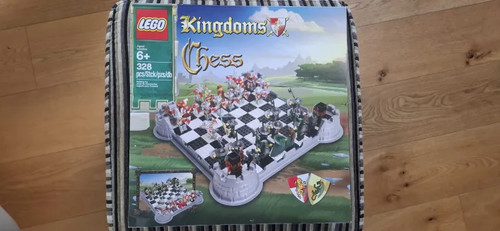 Bnib lego kingdoms chess set - chess,