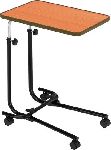 Over bed table with wheels - table,