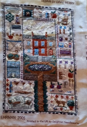 Completed ehrman tapestry - tapestry, by
