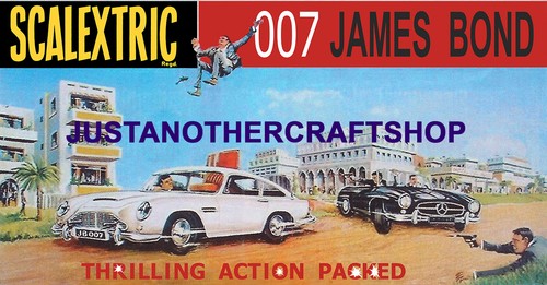 Scalextric 1968 james bond - 1968,