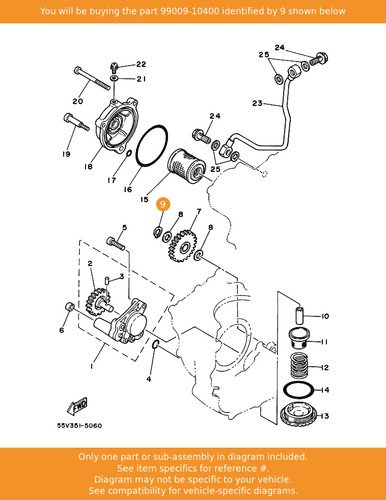 Yamaha circlip 99009 - circlip,, 99009-10400