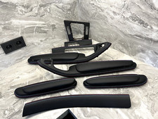 BMW E46 M3 COUPE Interior Trim Kit CARBON LEATHER M STITCHES