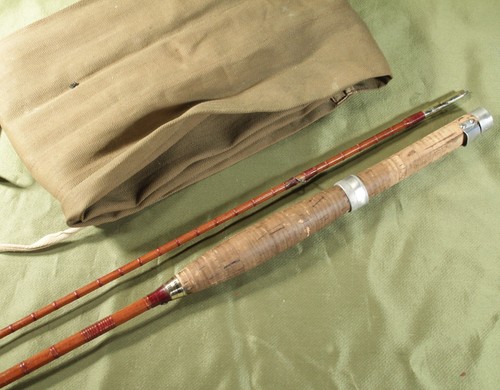 Antique split cane 9ft - split, fly