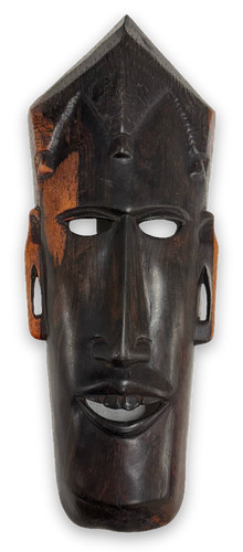 Hand carved wooden african - wooden,
