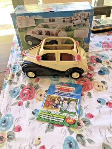 Sylvanian families wedding - wedding, car