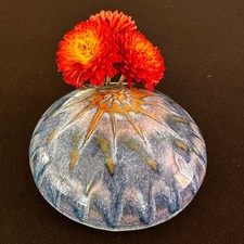 Unity Pond Pottery Ikebana Flower Frog Vase Unity, Maine Vase #1