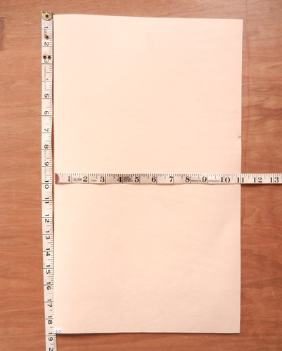 Veg tan leather offcuts 2mm - veg,